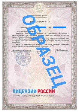 Образец лицензии на реставрацию 2 Демидово Лицензия минкультуры на реставрацию	